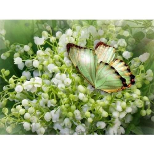 Needlework Diamond Embroidery Mosaic Butterfly Animals DIY Diamond Painting Flower Full Square Drill Modular DIY Wall Paintings