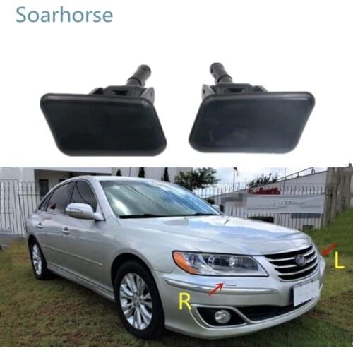 Car Headlight Washer Spray Nozzle With Nozzle Jet Cover Cap For Hyundai Azera /Grandeur TG 2010 2011