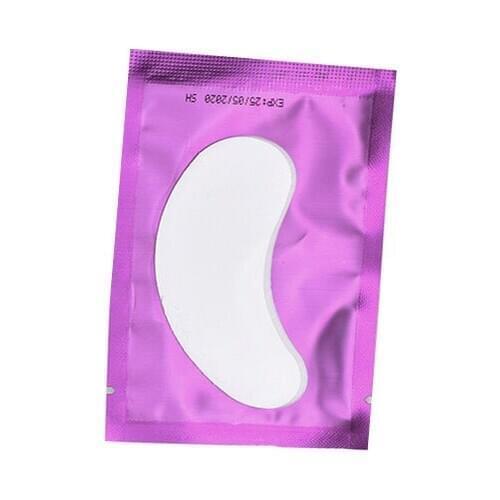 Wholesale Eye Patches for Eyelash Extension 100 pairs Eye Stickers Eyelash Under Pads Non-woven Makeup Eyelashes Building Lashes