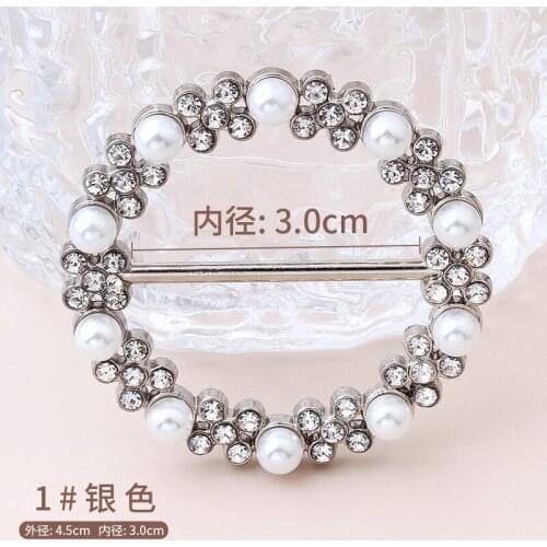 Buckle Corner Hem Knotted Buttons 2021 High-end Fashion Shirt T-shirt Waist Button Silk Decorative Fixed Accessories