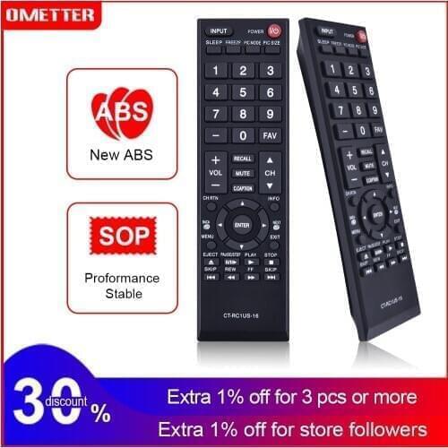 Remote Control Use For Toshiba CT-RC1US-16 Remoto Controller Controle Teleconmande Fernbedienung