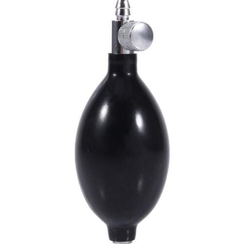 Replacement Manual Inflation Blood Pressure Latex Bulb With Air Release Valve Black new arrivel