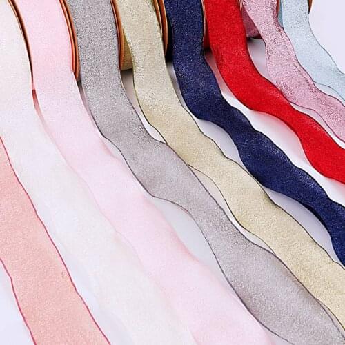 4cm kapok gauze tulle ribbon 20 yards DIY handmade material headdress bow gift wrapping clothing accessories