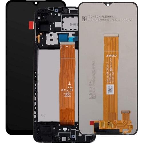 For Samsung Galaxy A12 A125 A125F 6.5inch LCD Screen Display Digitizer Assembly Replacement Strictly Strict Tesed No Dead Pixels