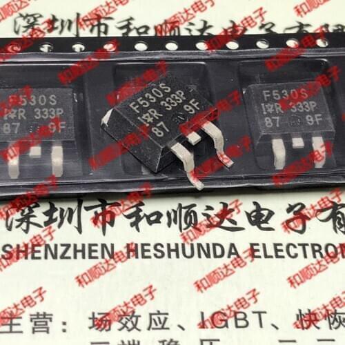 10pcs/lot F530S IRF530S New Spot TO-263 100V 14A