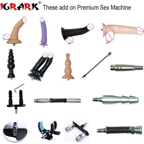 16 Types Vibrator Sex Toys Machine Attachment Accessories Premium VAC-U-Lock Dildo Suction Cup for Women Anal Penis Sex Products