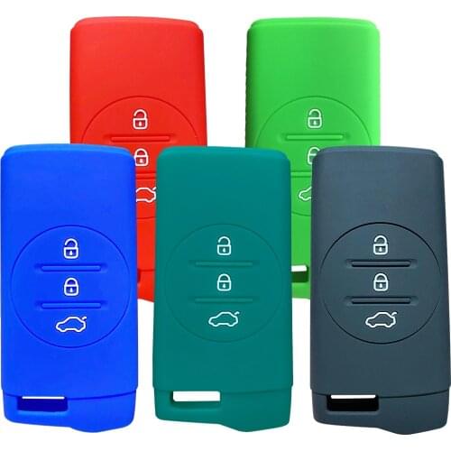 2020 2021 Silicone Key Case Shell Holder For Chery 7 Pro Tiggo 8 Pro Exeed Gx EQ7 3x 5x Arrizo 3 Button Remote Car Key Cover Fob