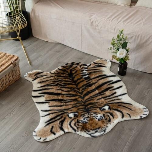 2020 Carpet Bedroom Decor Tapetes Tiger Carpet Decorative Carpet Creative Floor Mat Rug For Living Room Balcony Bedroom