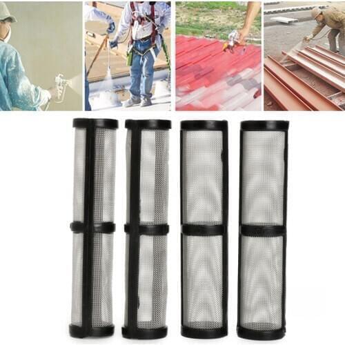 4PCS Black 60 Mesh Airless Spray Pump Filter For _Graco 390/395/495/595 Sprayer