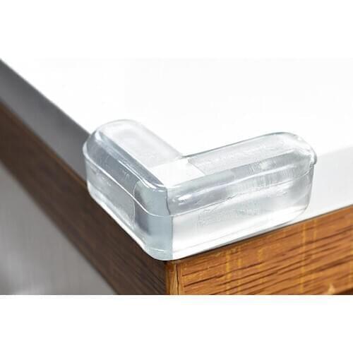 4Pcs Silicone Safety Protector Table Corner Protection From Children Anticollision Edge Corners Guards Cover for Kids Child Baby