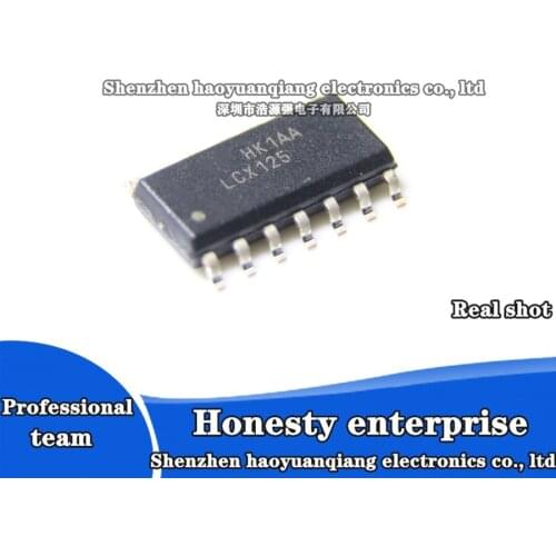 5PCS Genuine original 74LCX125MX 74LCX125 LCX125 patch SOP-14 driver chip