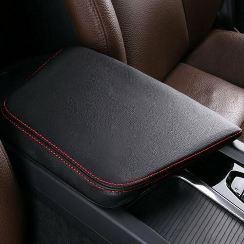 Car Center Console Armrest Storage Box Shell Cover Trim Leather For Volvo XC60 2018