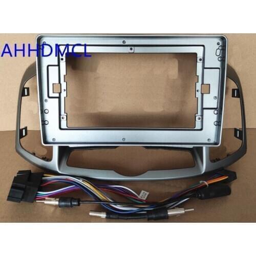 Car Fascias Navigation Fascia Dash Frame Kit For 10~10.2" Universal Android Multimedia Player For Chevrolet Captiva 2012 ~ 2017