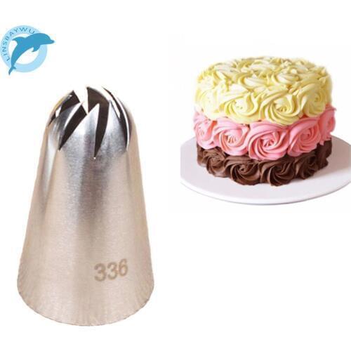 Valentines Day Large Size Icing Piping Nozzle Cake Cream Decoration Head Bakery Pastry Tips Stainless Steel Cake Decorating Too
