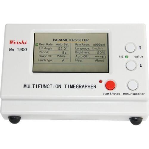 No.1900 95*54 Big LCD Display Mechanical Watch Testing Tool Mulit-Functions Watch Timing Timegrapher