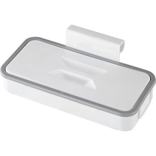 Kitchen Door-back Portable Garbage Bag Holder Cabinet Garbage Hanger Behind Door Rag Rack Garbage Bag Holder