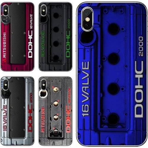 For Samsung Galaxy J5 J6 J7 J8 J1 J2 J3 J4 Plus 2018 Prime 2015 2016 2017 4g63-MITSUBISHI-Valve-COVER Soft Cases
