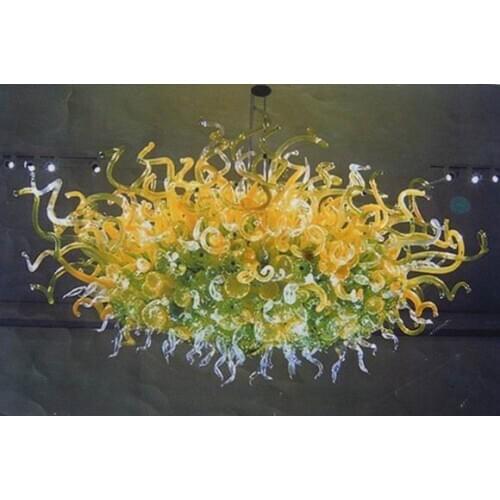 Wholesale CE/UL Certificate Custom Made Modern LED Hand Blown Glass Italian Murano Style Chandelier