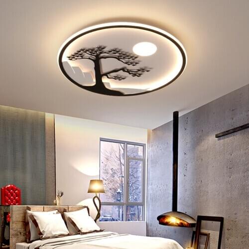 Modern square rectangle living room decoration luminaria led Ceiling Lamp Fixtures cafe hotel ceiling lights ceiling light fans