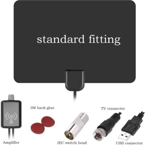 4K HDTV 1080P TV Box Digital TV Antenna Indoor 960 Miles Digital Antena TV Aerial Amplified HDTV Antenna Booster Active TSLM