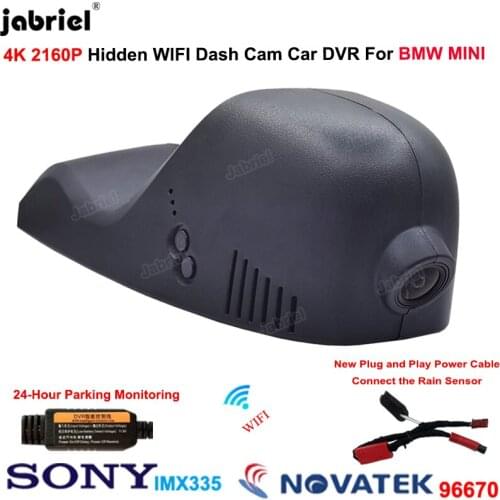 4K 2160P Dash Cam Car DVR For MINI Countryman CLUBMAN F56 F55 F54 F57 F60 for BMW MINI JCW F54 F56 F57 2015 2016 2020 2021 2022