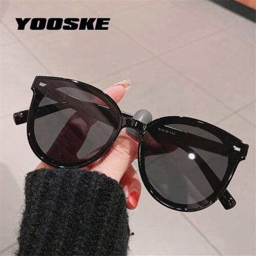 YOOSKE Brand Vintage Sunglasses Women Men Retro Round Sun Glasses Lady ins Popular Travel Shades Eyewear UV400