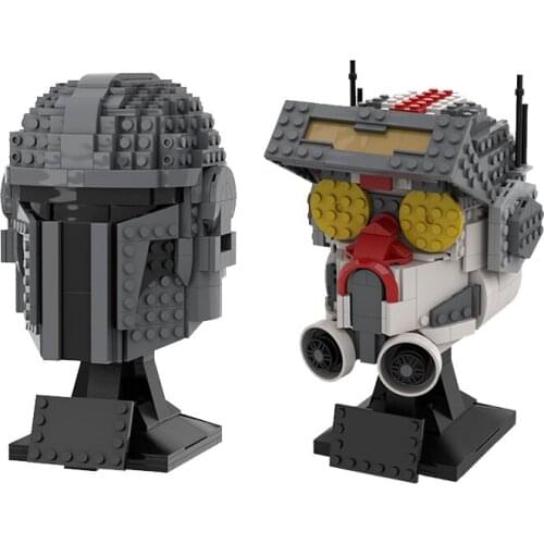 Star Movie Series War Hero Characters Black Helmet Creative Building Block Model Bricks Kids Boys DIY Toys Best Gifts