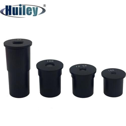 1PC 5X / 10X / 12.5X / 16X Huygens Optical Eyepiece Lens with Mounting Size 23.2 mm for XSP Series Biological Microscope
