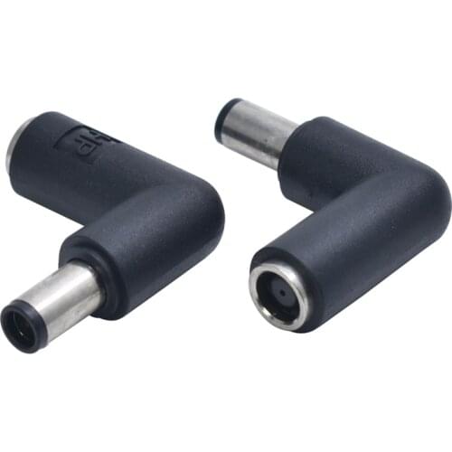 1PCS 7.4 x 5.0 female to 7.4 x 5.0 mm male DC Power Connector Adapter Converter 7.4*5.0 to 7.4*5.0 mm For HP DELL Laptop