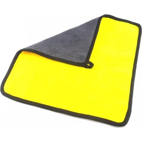 1 piece car care polishing wash Towels s plush microfiber washing, drying Towels strong thick plush polyester fiber car cleaning