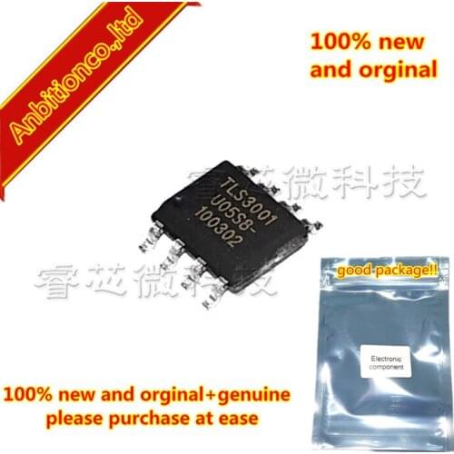 10pcs 100% new and orginal TLS3001 3001 SOP8 Three-Channel LED Constant Current Driver Chip in stock