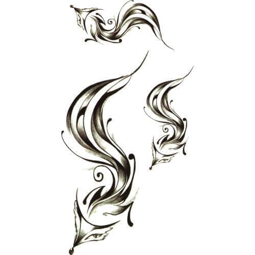 20pcs Fox Waterproof Temporary Tattoos Sticker Sexy Products Tatoo for Waist Shoulder Tattoo body Decal henna Tattoo sleeve