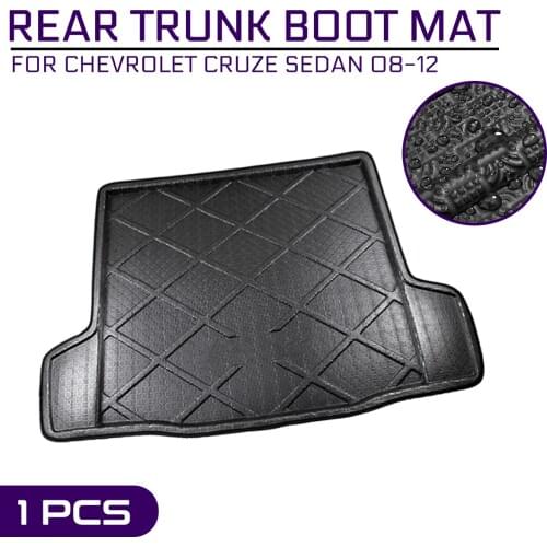 Car Carpet Rear Trunk Anti-mud Cover For Chevrolet CRUZE Sedan 2008 2009 2010 2011 2012 Floor Mat