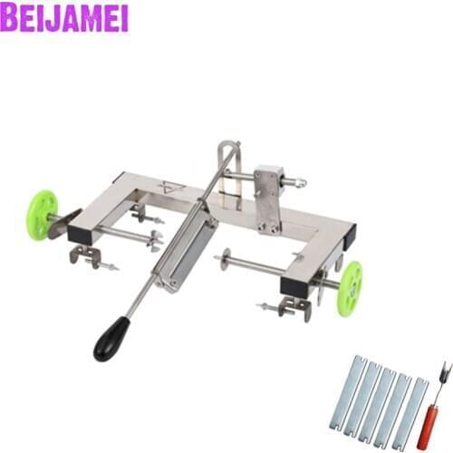 BEIJAMEI Commercial Pineapple Peeling Machine Pineapple Peeler Manual Pineapple Eye Remover V Shape Tools
