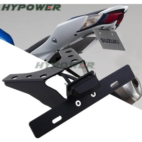 Fender Eliminator License Plate Holder For SUZUKI GSX-R GSXR 1000 2009-2016 15 13 11 Motorcycle Tail Tidy Bracket LED GSXR1000