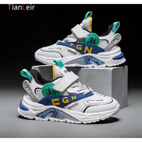 2021 New Autumn Kids Shoes Boys Breathable Comfortable Mesh Children Shoes High Quality Fashion Boys Shoes Chaussure Enfant