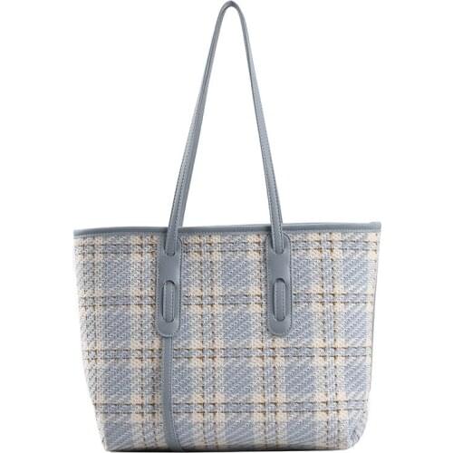 Canvas Large Capacity Woman Handbags Simple Shoulder Bag Fashion Casual Designer Crossbody Bag Ladies Purse Bag Womens Bags