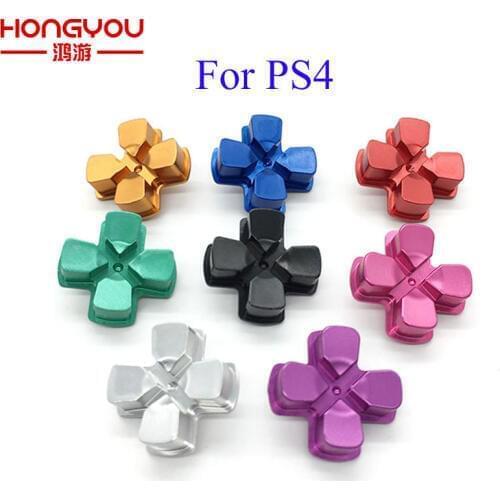 Aluminum Metal Material Dpad Button Direction Button For PS4 Controller Joystick Replacement accessory