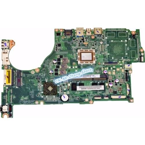 SHELI FOR Acer Aspire V5-522P Laptop Motherboard W/ FOR A10-5757 CPU NBMBM11004 NB.MBM11.004 DA0ZRIMB8E0 DDR3