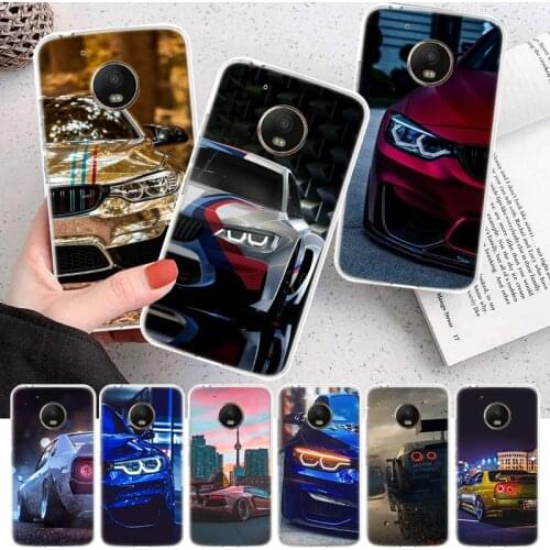Sports Cars Male Men Japan JDM Soft Cover Phone Case For Motorola Moto G7 G9 G8 G6 G5 E6 E5 One Action Macro Power Plus Play EU