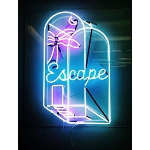 Neon Sign For Hopes Dreams on Behance escape club Lamps resterant decorate light Hotel DISPLAY BUSINESS Impact Attract light
