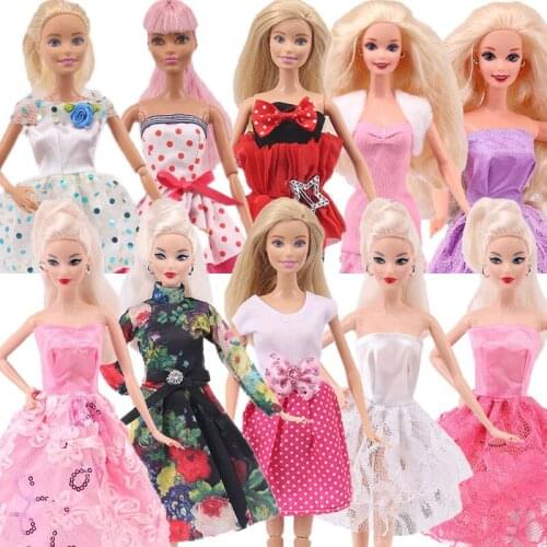 Barbies Doll Dress Wedding Dream Gauze Dress Popular Daily Style For 11 Inch 26-28Cm Barbies Doll,Accessories Clothes For Barbie