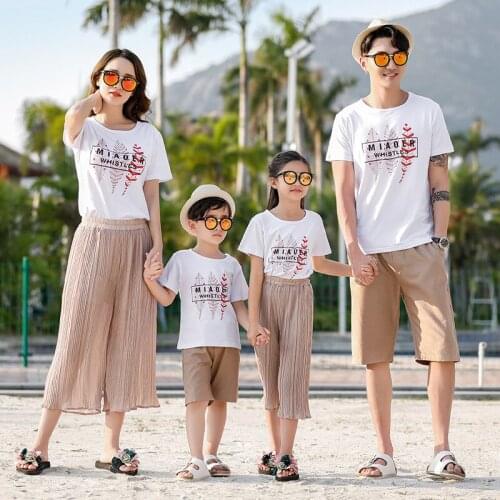 【suit】The new 2021 family clothes Parents and children clothes family clothing couples clothes Couple outfit 9067