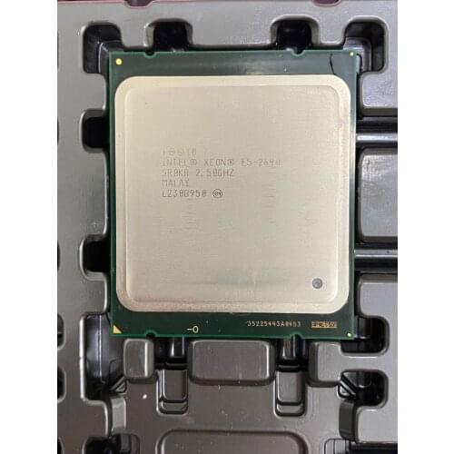 Intel Xeon Processor E5-2640 Six Core 15M Cache/2.5/GHz/8.00 GT/s 95W LGA 2011 E5 2640, sell E5 2650 2660 CPU Free Shipping