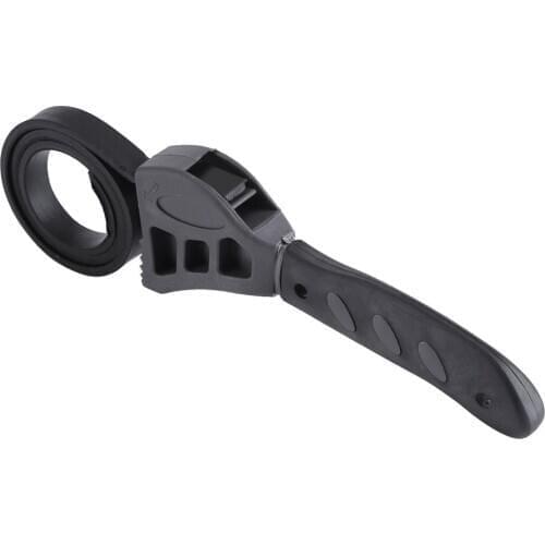 500mm Adjustable oil filter puller Strap Spanner Universal Rubber Jar Lids Tighten Loosen Plumbing Tool Non-slip Pipeline Wrench