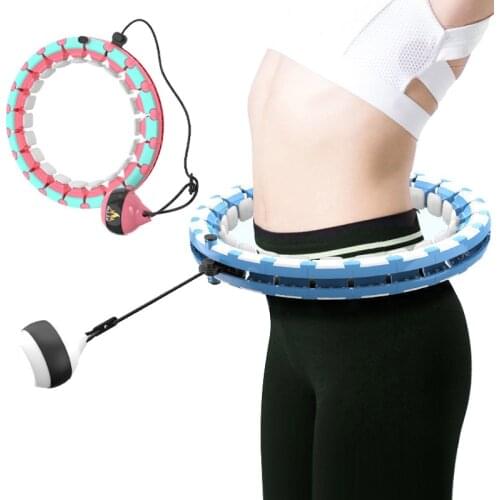 Sport Hoops Yoga Fitness AdjustableThin Waist Exercise Detachable Massage Smart Weighted Fitness Hoops for Adults Weight Loss