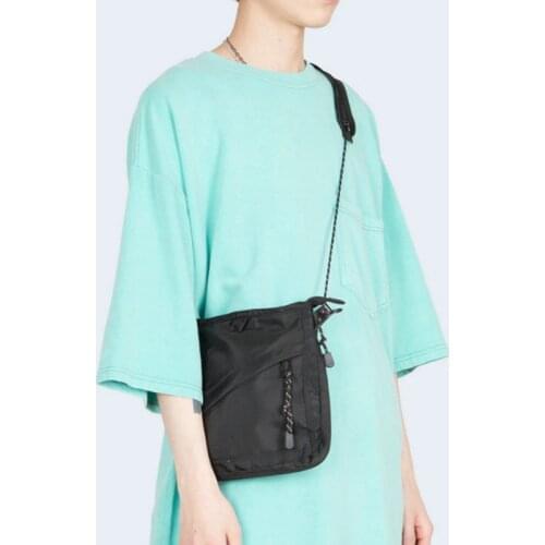 Japanese and Korean Style Unisex Shoulder Bags Men Small Sling Pack Waterproof nylon Packs Travel Satchel Purse