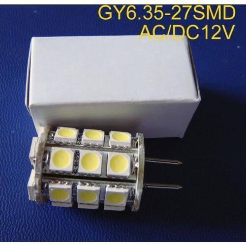 High quality AC/DC12V GY6.35 led bulbs,G6.35 lighting,GU6.35 lights,GY6 led Crystal lamp 12v LED G6 Lamps free shipping 2pcs/lot