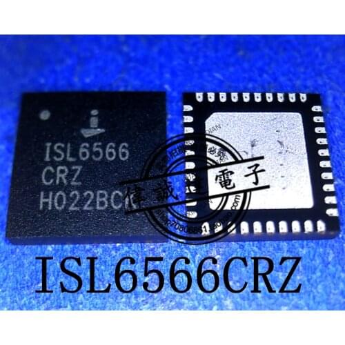 1Pieces New Original ISL6566CRZ ISL6566 QFN40 2 In Stock Real Picture