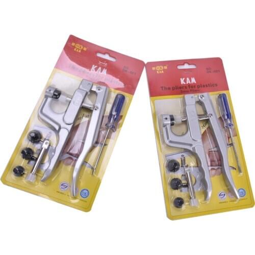 10Pcs/Lot Kam Plastic Snap Button Plier DK-001 Snap Tool for T3 5 8